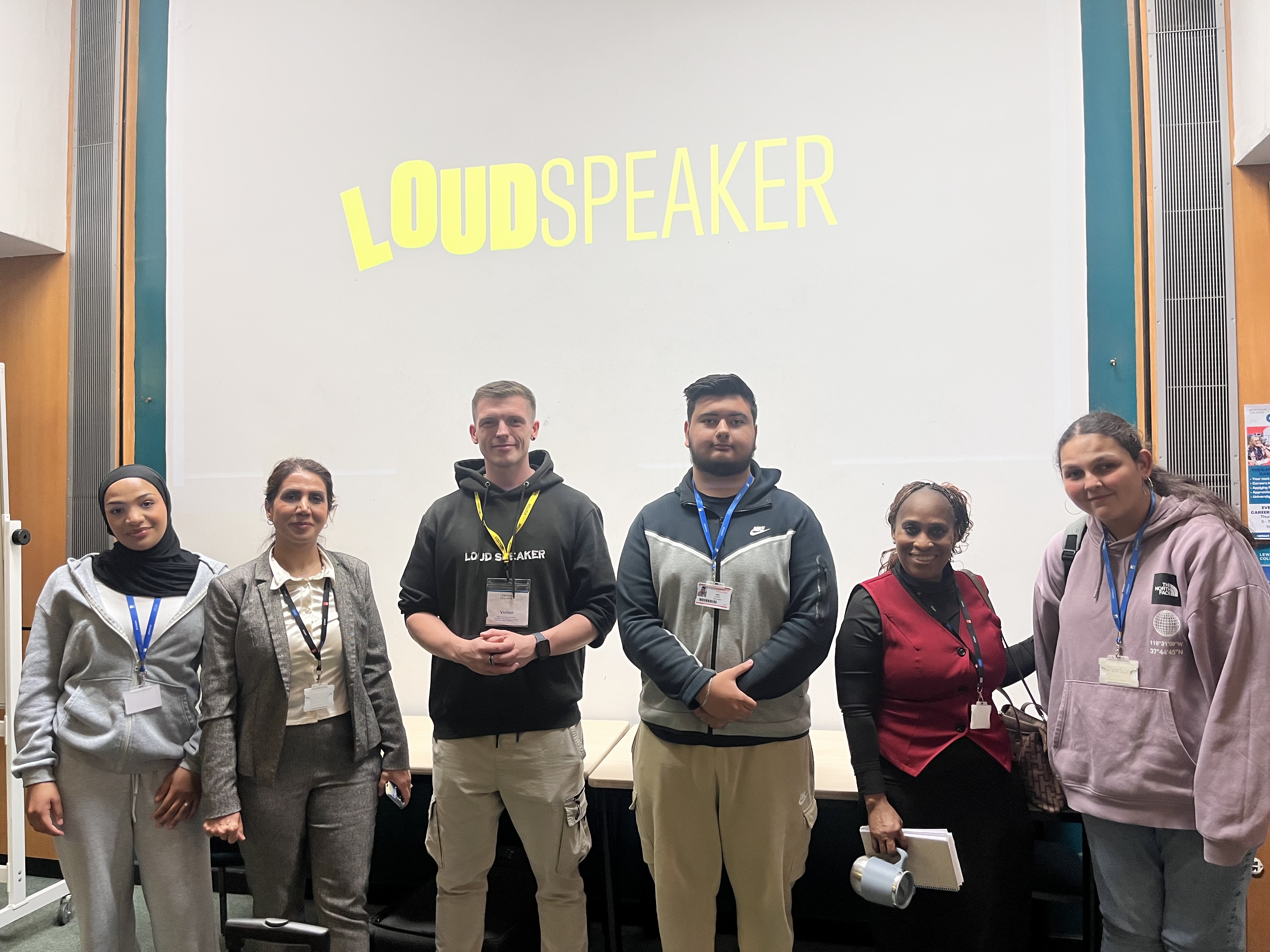 Step Forward with Confidence: Loud Speaker Workshops at Lewisham College 